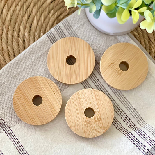 Bamboo Lids  |  4 Pack